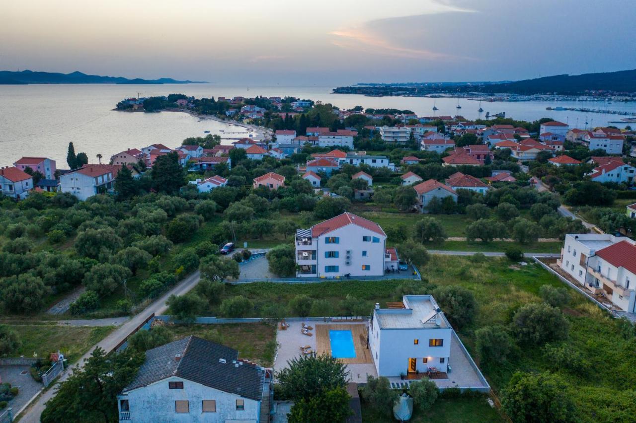 Villa Suncica With Heated Pool, Jacuzzi And Bikes Near Zadar Sukosan Exterior photo