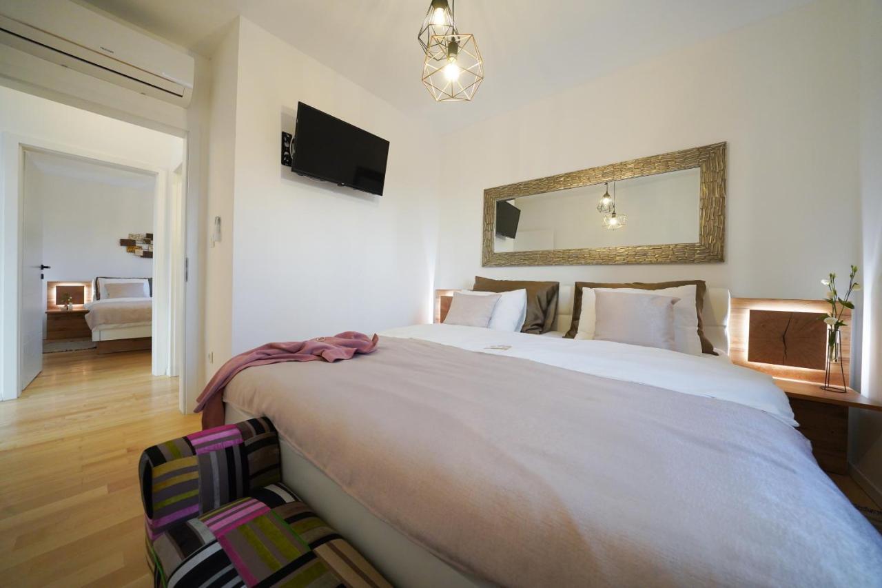 Villa Suncica With Heated Pool, Jacuzzi And Bikes Near Zadar Sukosan Exterior photo